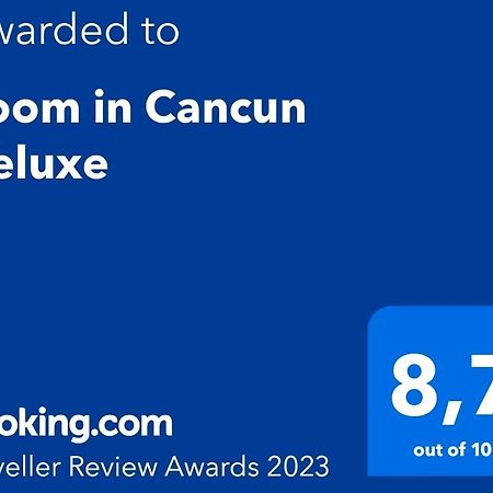 Room in Cancun Deluxe Exterior foto